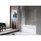 Anzzi Left Drain Tub in White With 34 x 58 in. Tub Door in Chrome, 5 ft. SD1001CH-3060L - alternate 9